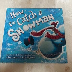Source Unknown Blue Snowman Book